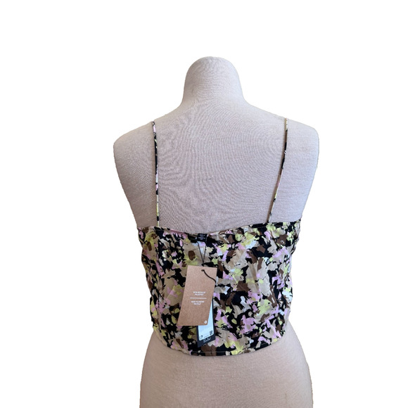 Vero Moda Chaddie Cami Ruched Front Top – Size L/XL – New with Tags - Picture 2 of 3